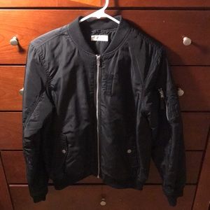 Black Bomber Jacket